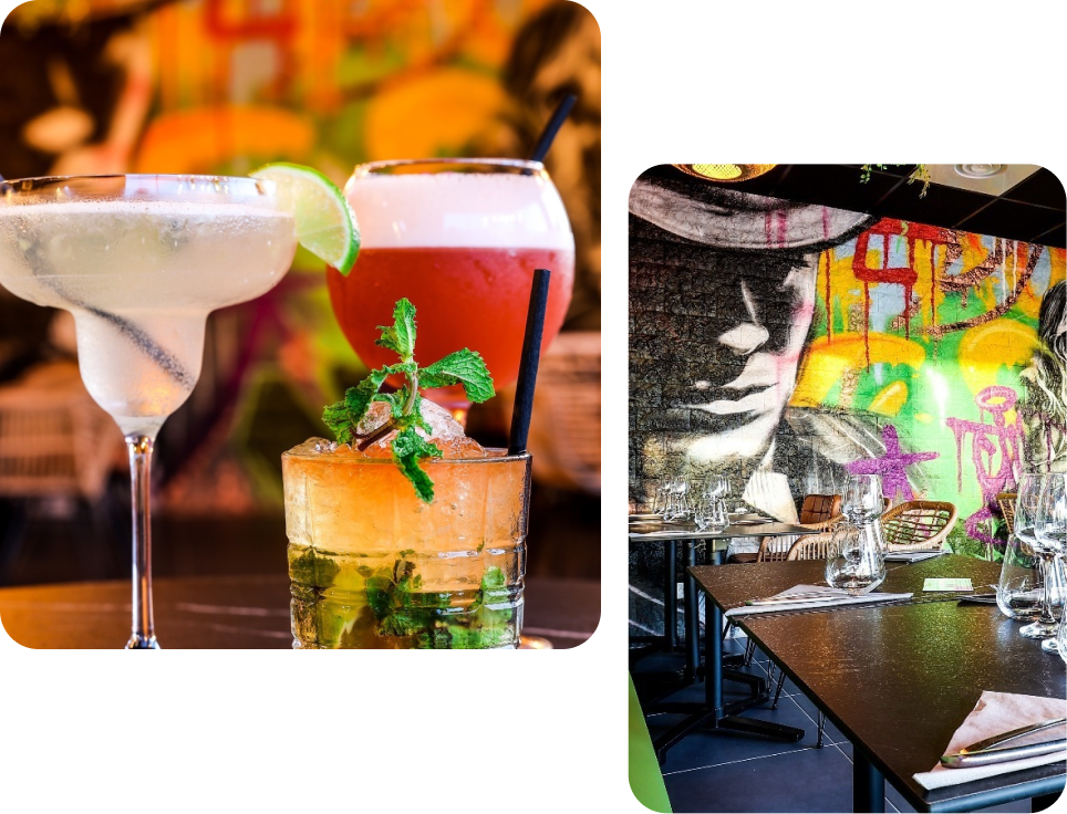 Le bar - Le Gromm - Restaurant Talence - Brasserie Talence