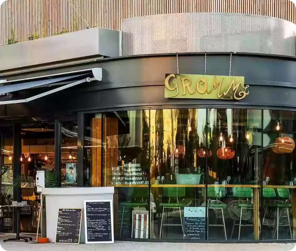 Le bar - Le Gromm - Restaurant Talence - restaurant Français TALENCE